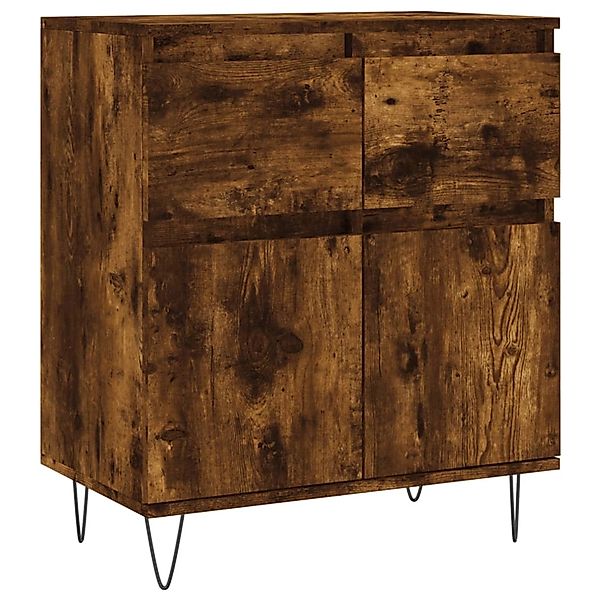 vidaXL Sideboard Räuchereiche 60x35x70 cm Holzwerkstoff 831121 günstig online kaufen