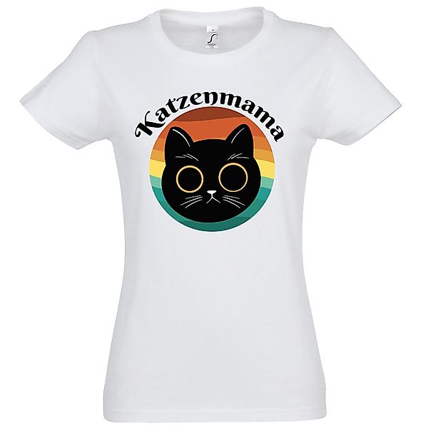 Youth Designz Print-Shirt Katzenmama Damen T-Shirt günstig online kaufen