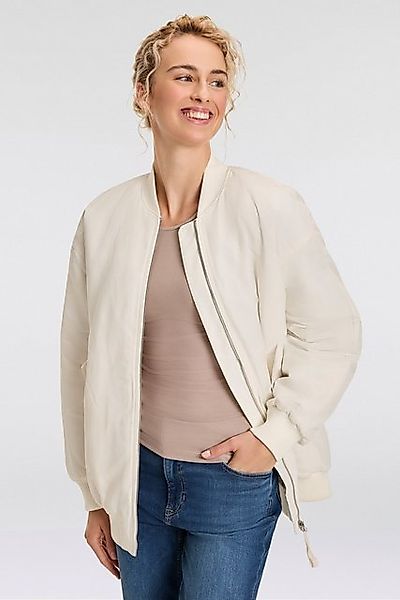 BOSS ORANGE Bomberjacke Piromba Premium Damenmode mit Strickbündchenkragen günstig online kaufen