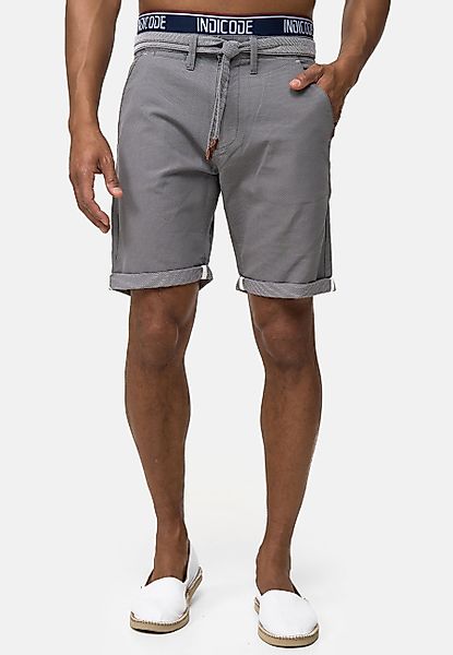 Indicode Chinoshorts Acton praktische Chino Taschen günstig online kaufen