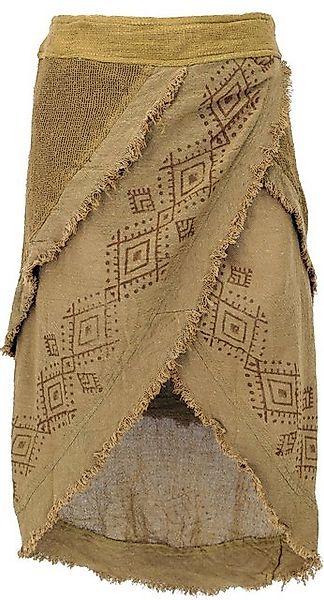 Guru-Shop Minirock Goa Wickelrock, Tribal Lagenlook günstig online kaufen