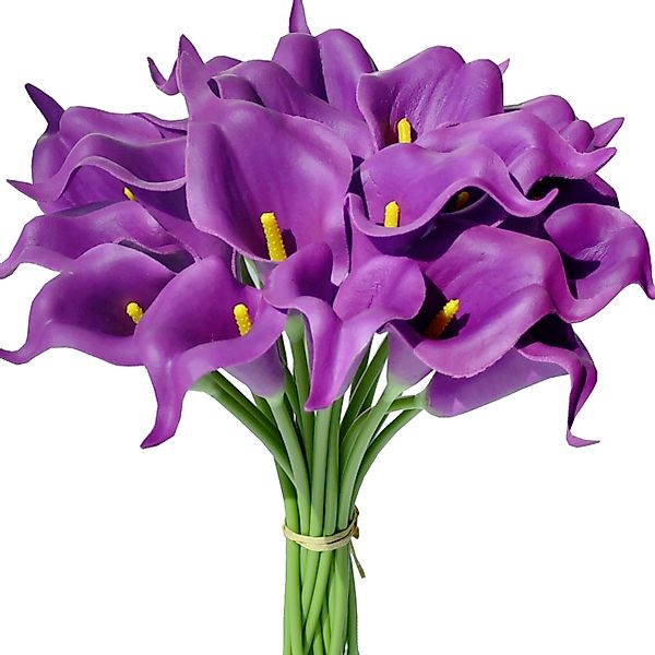 Kunstpflanze 35 cm Calla-Lilien Kunstblumen wie günstig online kaufen