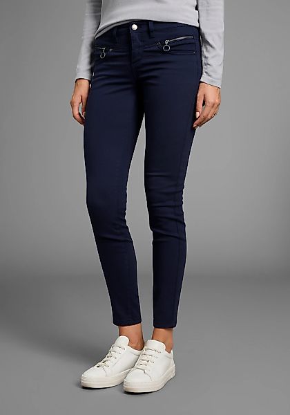 DELMAO 5-Pocket-Hose mit Reißverschluss-Details günstig online kaufen