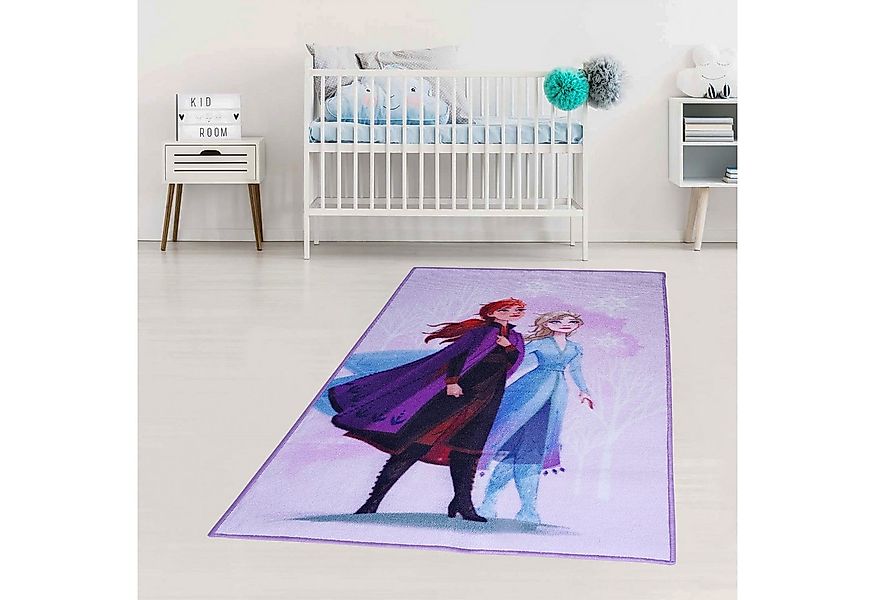 Disney Kinderteppich Disney Home - 80x120 cm - Spiderman, Cars, Frozen, Mic günstig online kaufen