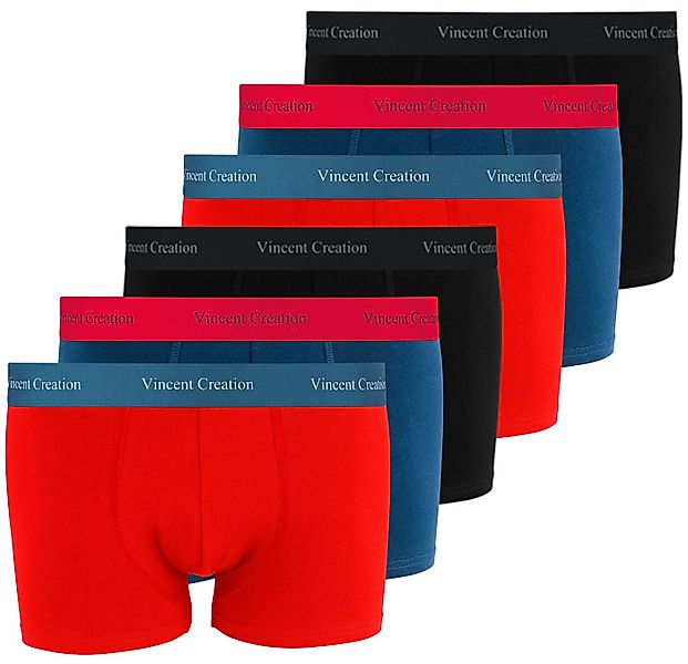 Vincent Creation® Boxershorts Hipster, Retroshorts (6-St) angenehm stretchi günstig online kaufen