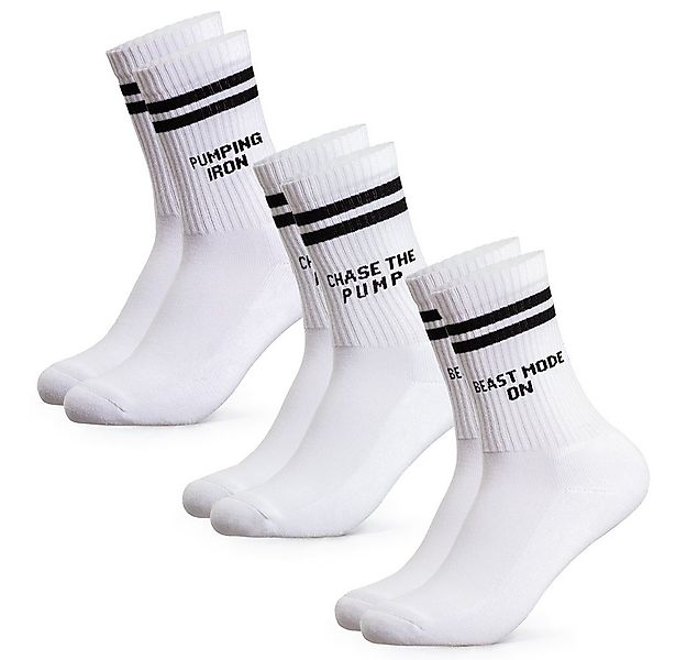 OCCULTO Tennissocken Herren Statement Tennis Socken 3er Pack (Modell: Willi günstig online kaufen