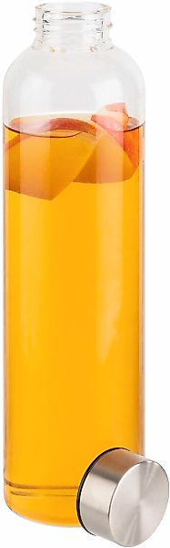 APS Trinkflasche Glas, Deckel aus Edelstahl günstig online kaufen