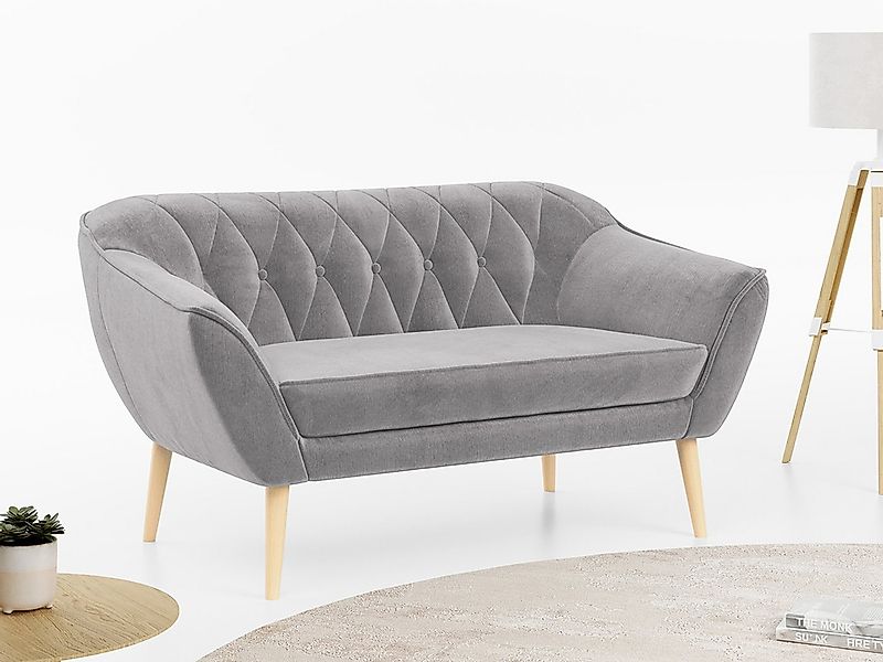 MKS MÖBEL Sofa PIRS-2 Sitzer, Set, Sofa 2-sitzer, T30-Schaum, Skandinavisch günstig online kaufen