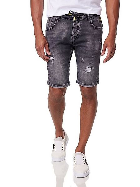 Denim House Jeansbermudas Herren Jeansshort im Destroyed Look mit Stretch günstig online kaufen