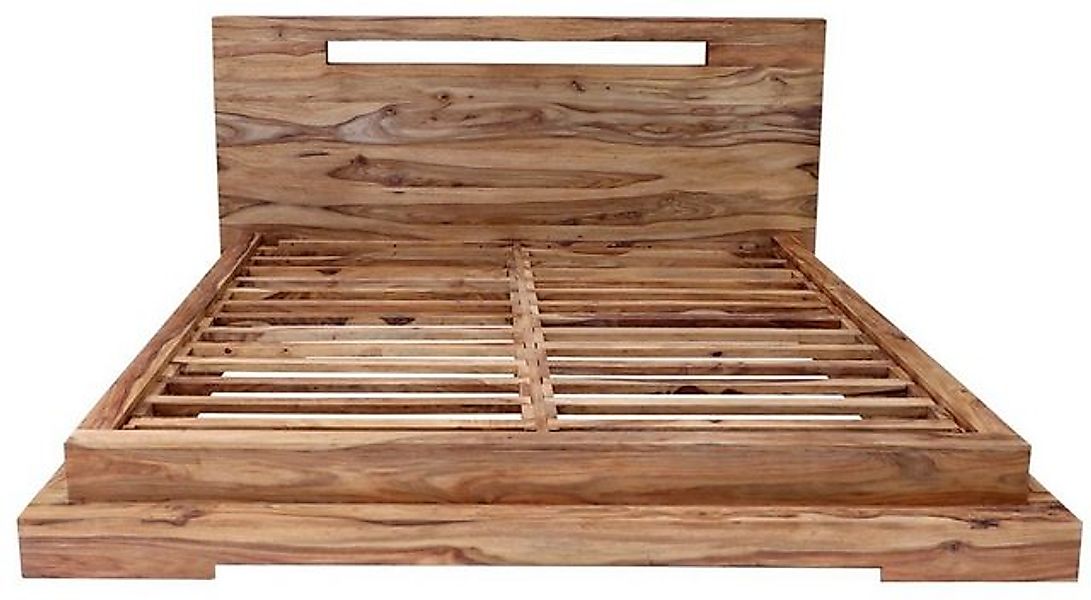 Indischesmoebelhausde Massivholzbett Bett Tara 180x200 aus indischem Palisa günstig online kaufen