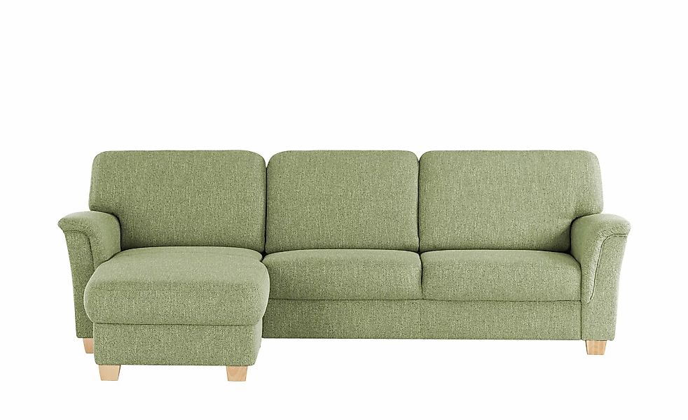 smart Ecksofa  Valencia ¦ grün ¦ Maße (cm): B: 265 H: 90 T: 173.0 Polstermö günstig online kaufen