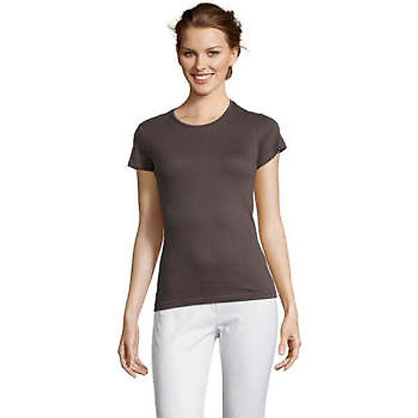Sols  T-Shirt Miss camiseta manga corta mujer-100% algodón semi-peinado günstig online kaufen