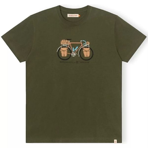 Revolution  T-Shirts & Poloshirts T-Shirt Regular 1344 PAC - Army günstig online kaufen