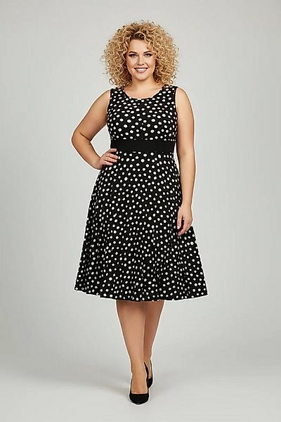 Shape of You Minikleid Kleid mit Polka-Dot-Muster günstig online kaufen