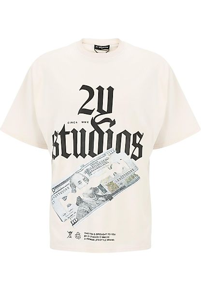 2Y Studios T-Shirt "2Y Studios Herren Razor Oversize Tee" 1 tlg. günstig online kaufen