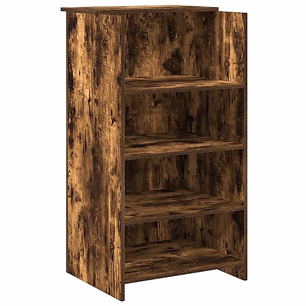 vidaXL Empfangstheke Räuchereiche 55x50x103,5 cm Holzwerkstoff 859019 günstig online kaufen