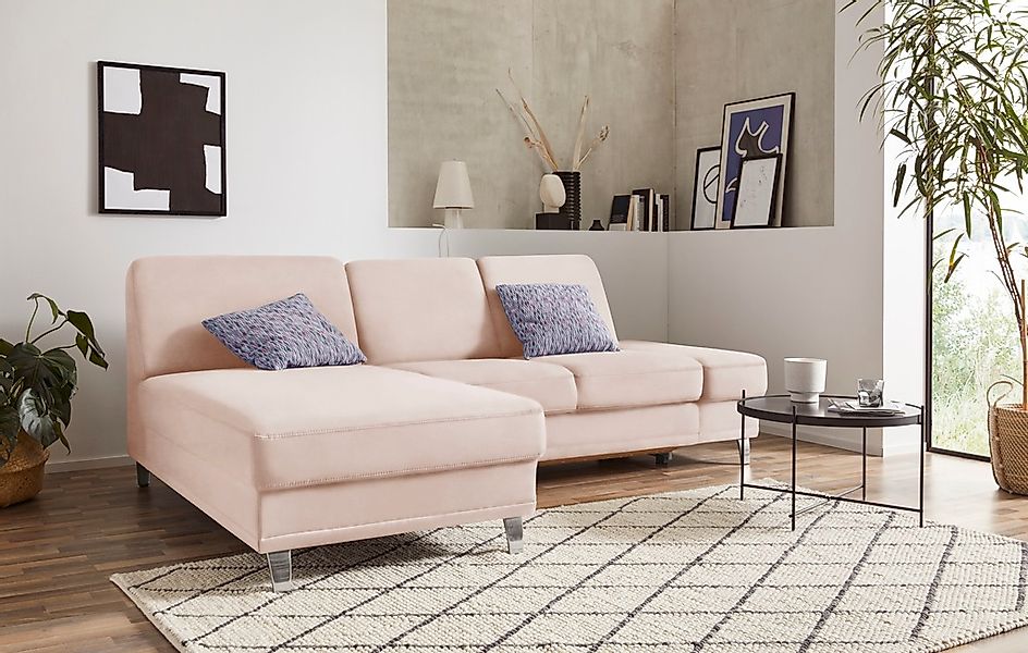 sit&more Ecksofa "Clio L-Form", wahlweise mit Bettfunktion oder Vorziehsitz günstig online kaufen