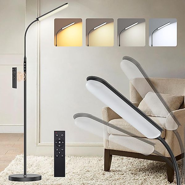 ANTEN Stehlampe LED Dimmbar 15W Stehleuchte günstig online kaufen