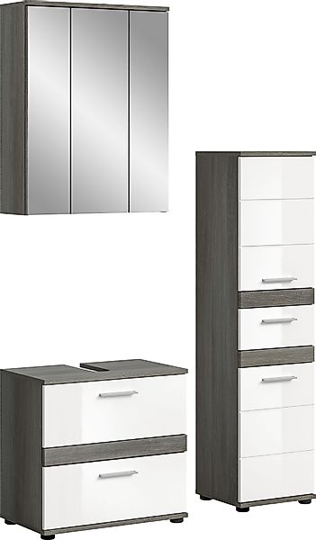 welltime Badmöbel-Set LUCCA, 3-teilig, TOPSELLER!, hochwertige günstig online kaufen