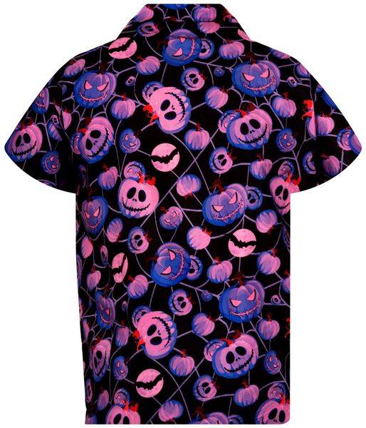 King Kameha Hawaiihemd Halloween Pumpkin Web günstig online kaufen