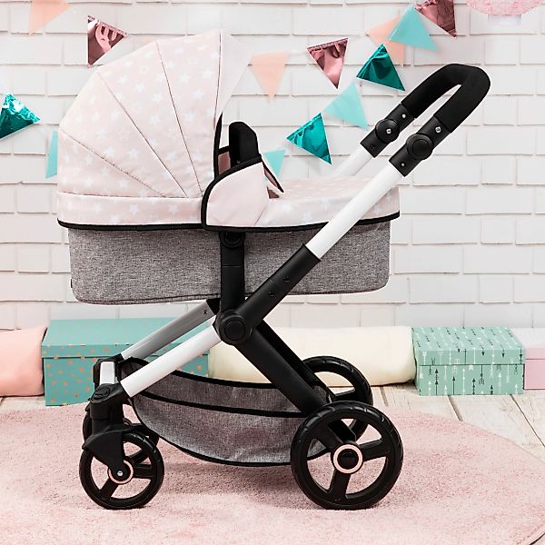 Bayer Kombi-Puppenwagen Xeo, beige Sternchen günstig online kaufen
