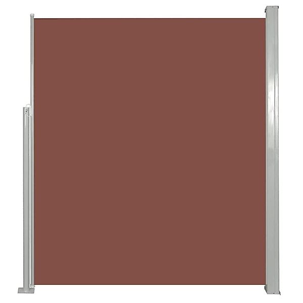 furnicato Ausziehbare Seitenmarkise 140x300 cm Braun günstig online kaufen