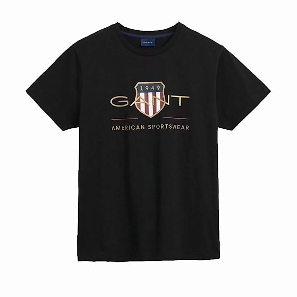 Gant T-Shirt D2. ARCHIVE SHIELD SS T-SHIRT mit großem Markenlogo-Aufdruck günstig online kaufen