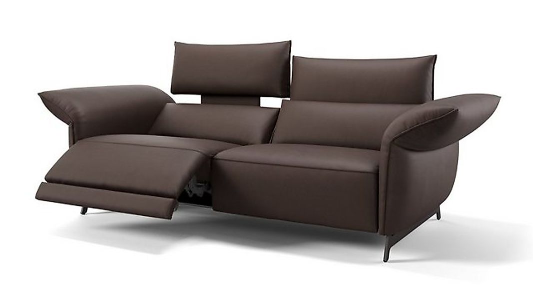 Sofanella 3-Sitzer Leder CUNEO, Relaxcouch, Designersofa, Designer Sofa, 3e günstig online kaufen
