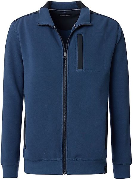 Casa Moda Strickjacke Zip Dark Indigo - Größe 3XL günstig online kaufen