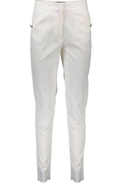 Just Cavalli 5-Pocket-Hose Elegante Damenhose in Weiß mit Hakenknopf & Reiß günstig online kaufen