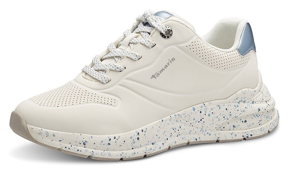 Tamaris Sneaker mit gesprenkelter Laufsohle, Freizeitschuh, günstig online kaufen