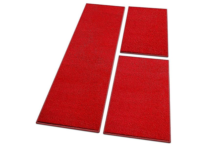 Floordirekt Hochflor-Bettumrandung Dynasty Rot, 3 Größen, Läufer, ideal im günstig online kaufen