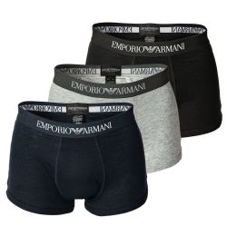 Emporio Armani Trunk Pure Cotton (3-St) günstig online kaufen