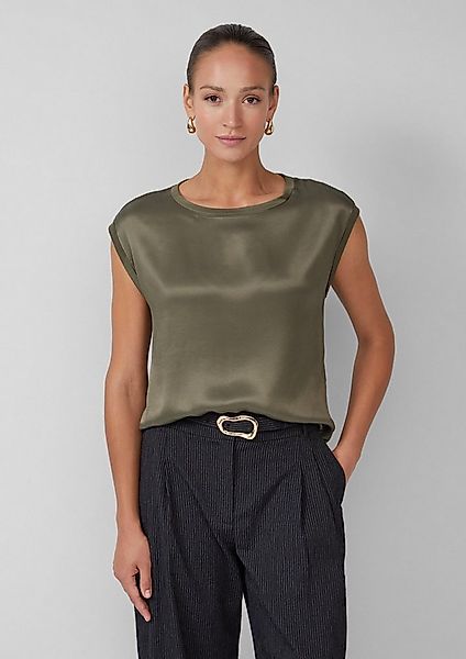 s.Oliver Kurzarmshirt T-Shirt Lässiges Shirt im Fabricmix günstig online kaufen