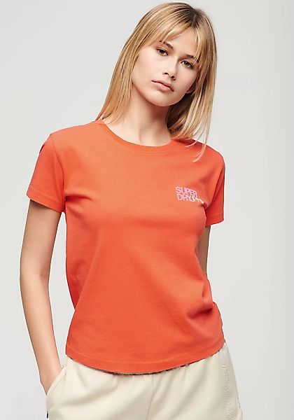 Superdry Print-Shirt SPORTSWEAR LOGO FITTED TEE günstig online kaufen