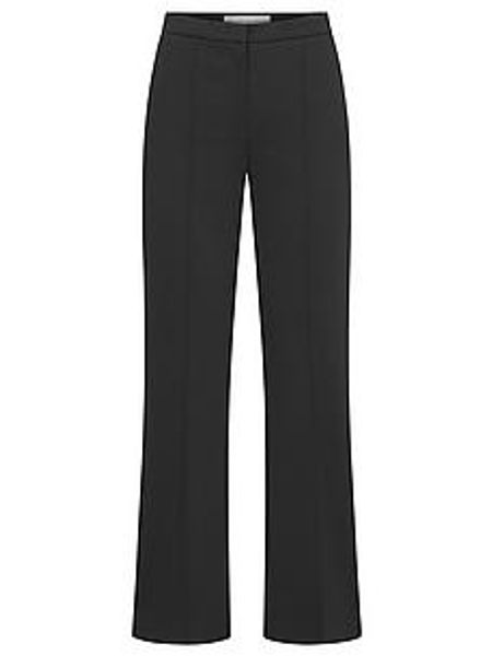 Straight Fit-Hose Modell Dora Flared Raffaello Rossi schwarz günstig online kaufen