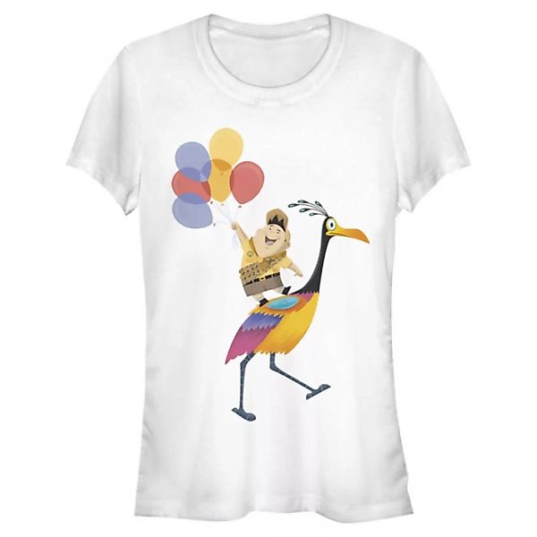 Pixar - Oben - Russell & Kevin Kevin's Feathers - Frauen T-Shirt günstig online kaufen