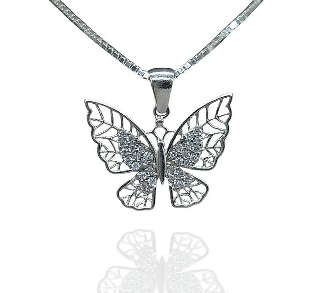 NAHLE Kette mit Anhänger Schmetterling Anhänger günstig online kaufen