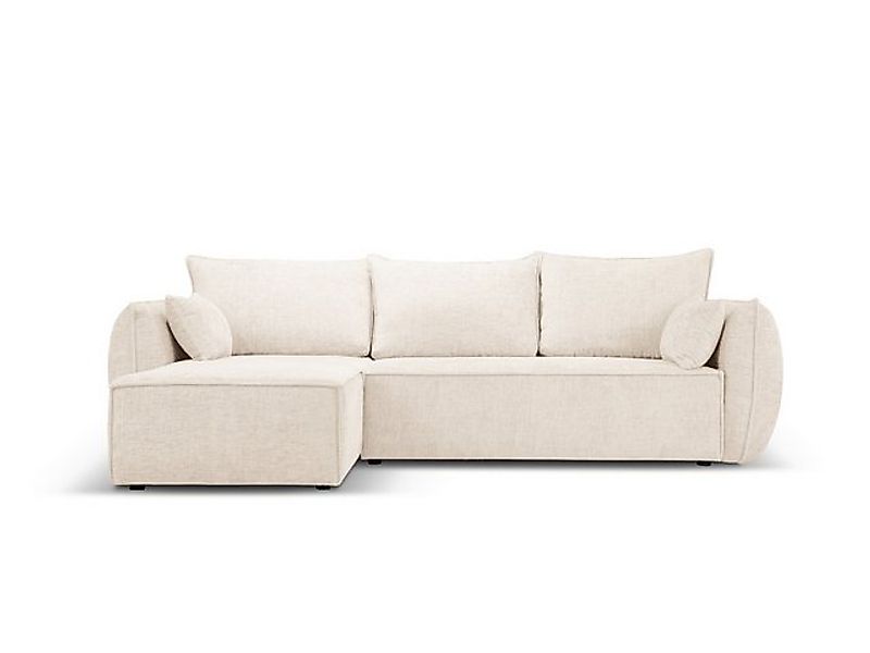 Micadoni Ecksofa Kaelle, 4-Sitzer mit Schlaffunktion günstig online kaufen