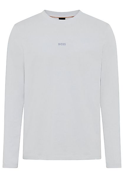 BOSS ORANGE Langarmshirt TChark Rundhalsausschnitt, Regular Fit, mit BOSS-L günstig online kaufen