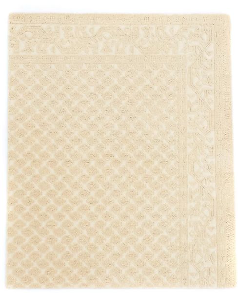 morgenland Wollteppich »Designer Teppich handgewebt beige«, rechteckig günstig online kaufen