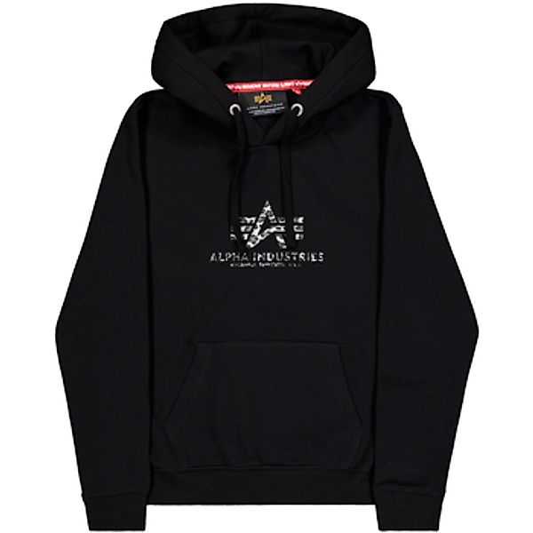 Alpha Industries  Sweatshirt Basic Hoodie BL Mirror Leo W - black günstig online kaufen
