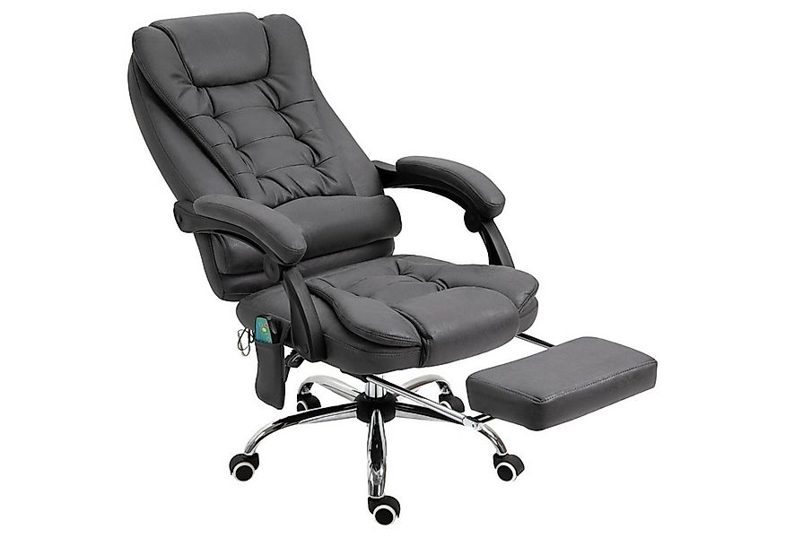 MC Star Bürostuhl mit Massage- und Wärmefunktion, ergonomisch, 6 Massagepun günstig online kaufen