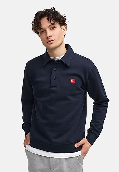 Kronstadt Sweater KSLars Polosweater Polo-Sweatshirt mit günstig online kaufen