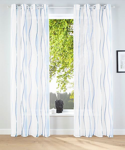 my home Gardine Dimona, Ösen (2 günstig online kaufen