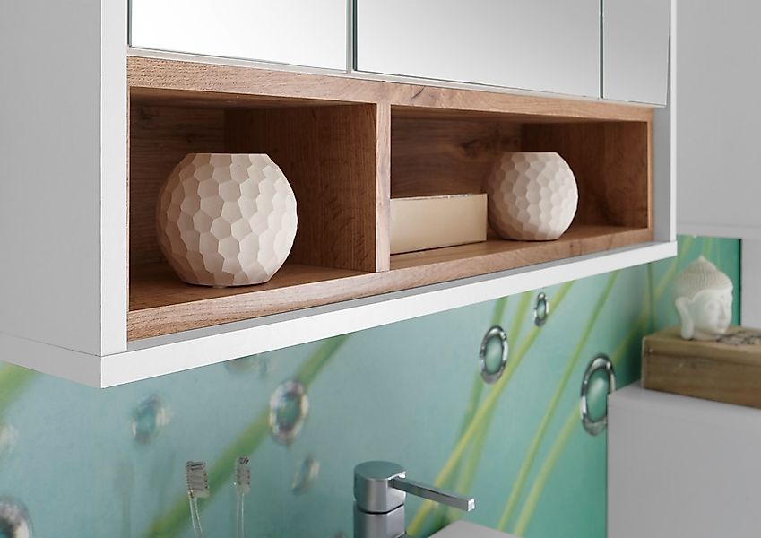 BASIC by Balculina Hochschrank "Mila, Badezimmerschrank BxHxT 38x190x30 cm" günstig online kaufen