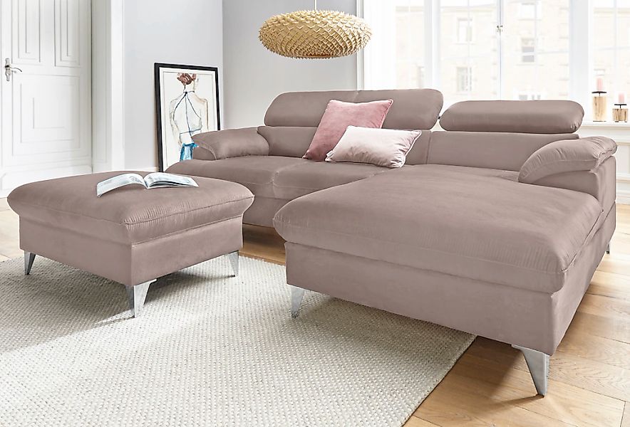 COTTA Polstergarnitur "Caluso L-Form", (2 tlg.), Set bestehend aus: Ecksofa günstig online kaufen
