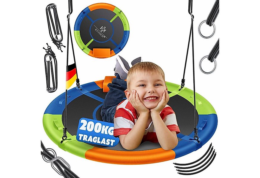 KESSER Nestschaukel, Nestschaukel Tellerschaukel Hängeschaukel Rundschaukel günstig online kaufen