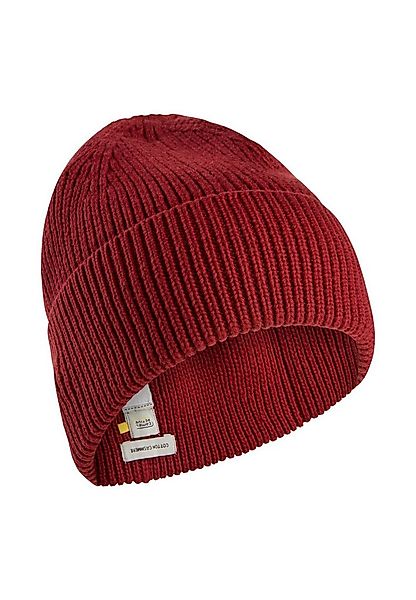 camel active Beanie aus einem Baumwoll-Kaschmir Mix günstig online kaufen