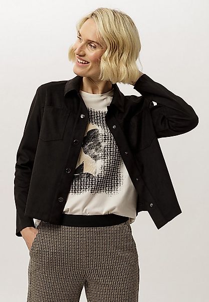 FRANK WALDER Jackenblazer in Veloursleder-Optik günstig online kaufen